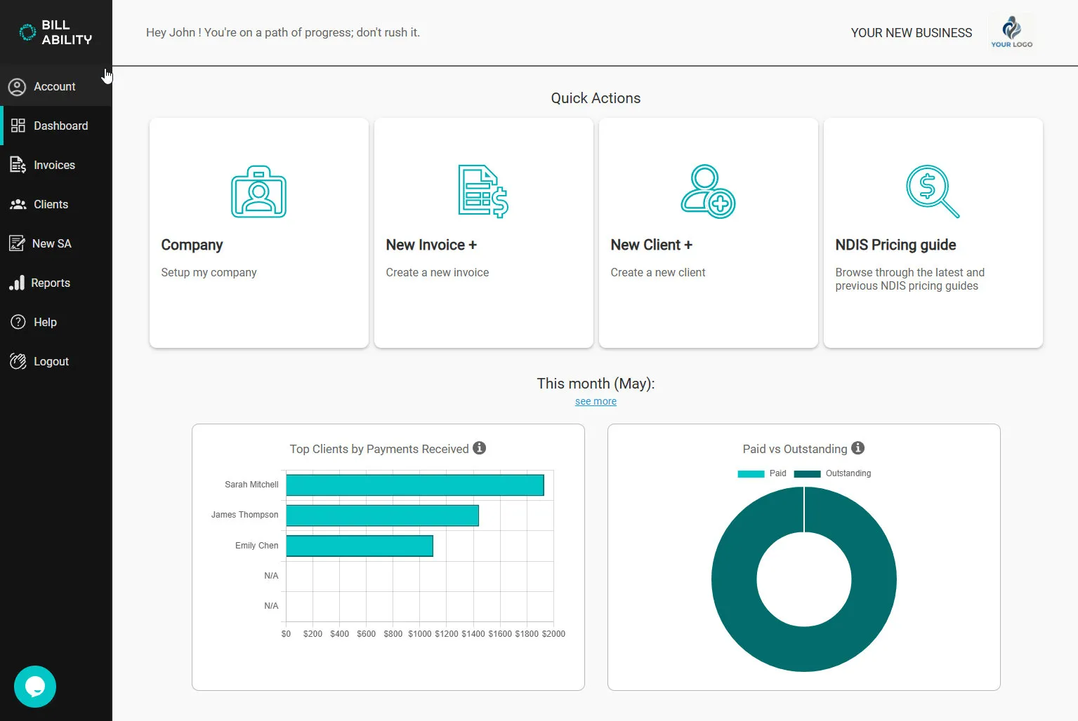 General Invoicing